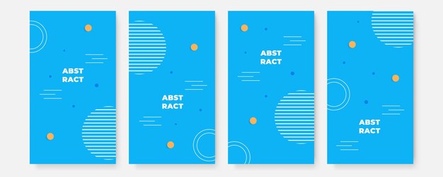 diseño de portada para empresas y construcción. Geometría abstracta con ilustración corporativa coloreada.