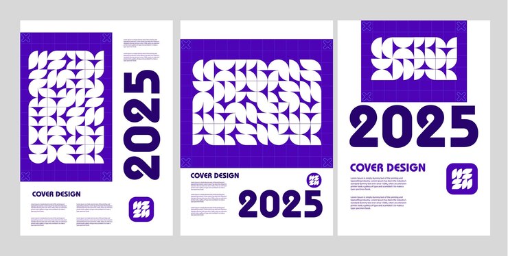 Diseño de la portada estilo Bauhaus
