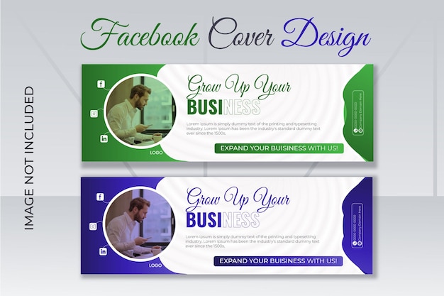 Diseño de portada de Facebook Diseño de portada de Facebook único y colorido