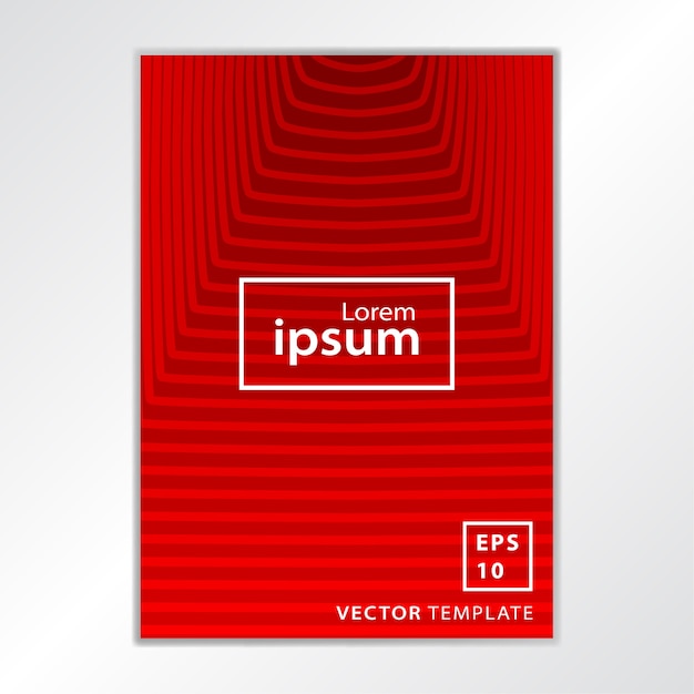 Diseño de portada de folleto de negocio mínimo