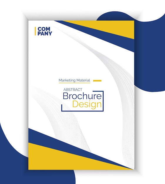 Diseño de la portada del folleto