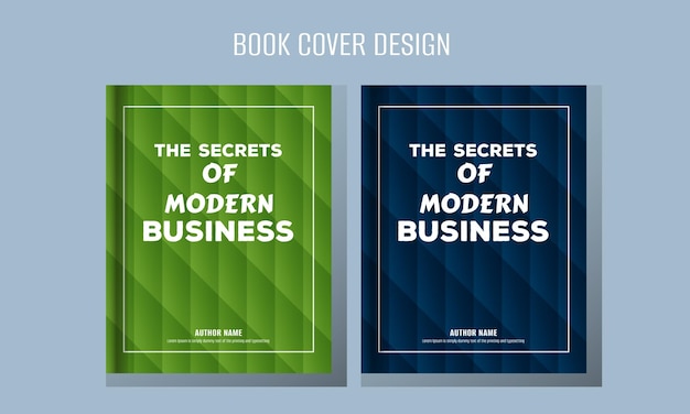 Diseño de la portada del libro como el diseño de la portada