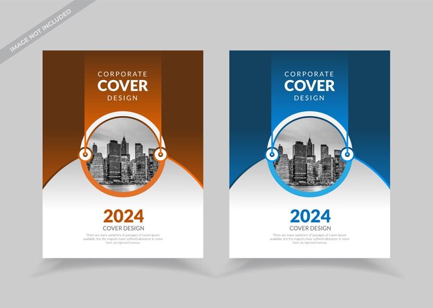 Diseño de portada de libro moderno y creativo listo para imprimir en tamaño vectorial A4
