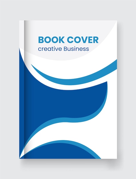 diseño de portada de libro moderno vectorial e informe anual de la empresa