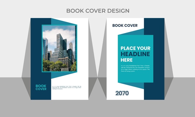 Diseño de portada de libro moderno