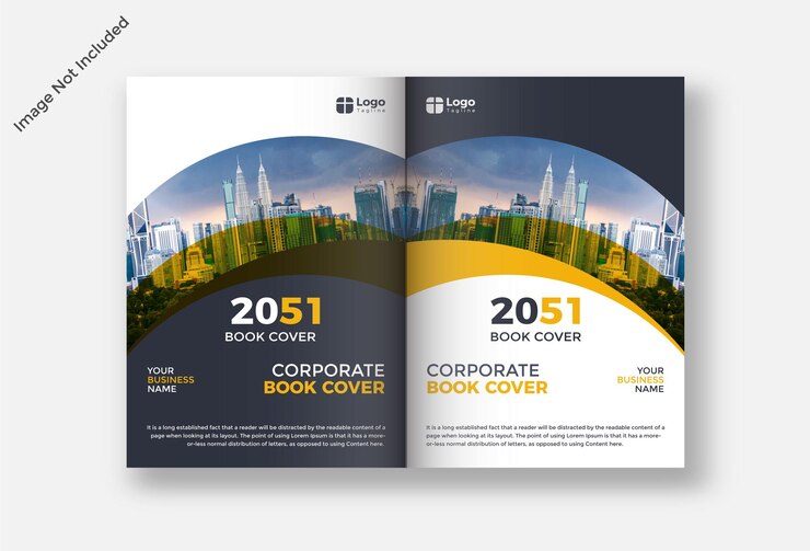 Diseño de portada de libro de negocios corporativos.