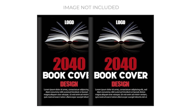 Vector diseño de portada de libro profesional.