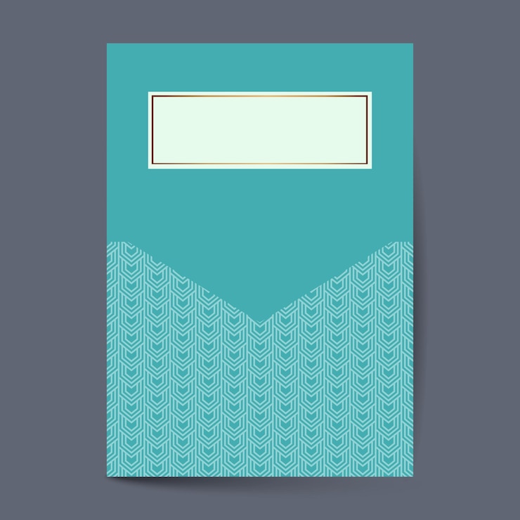 Vector diseño de portada de lujo premium para plantilla de invitación de tarjeta de folleto de menú adorno de lujo