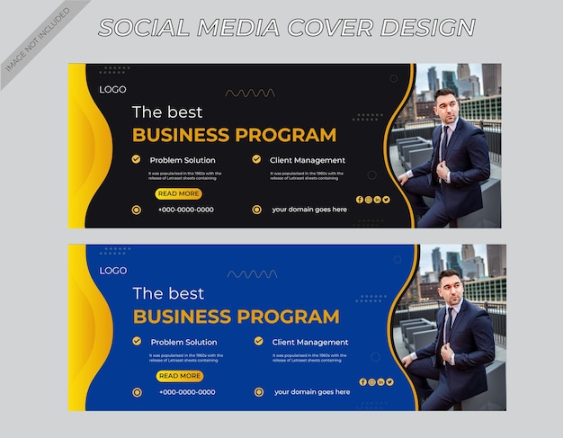 Diseño de portada de redes sociales