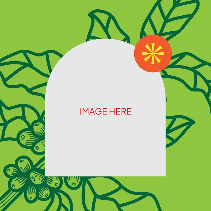 Vector diseño post colores vibrantes estilo moderno