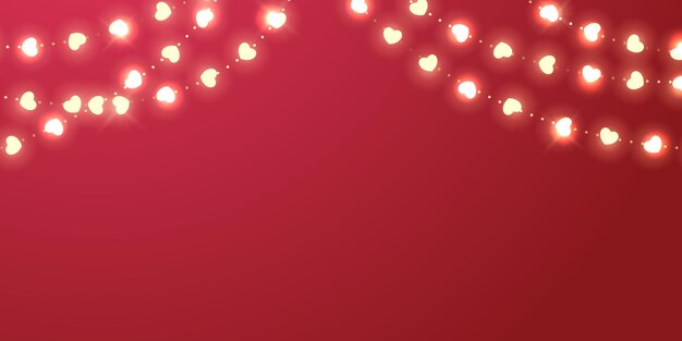 Diseño de póster o cupón de Feliz Día de San Valentín Ilustración vectorial de fondo hermosa