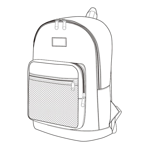 Diseño de prendas de moda diseño de ilustración de boceto plano