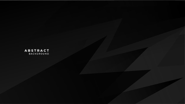 Diseño de presentación gráfica abstracta vectorial patrón de estandarte negro papel tapiz de fondo plantilla web