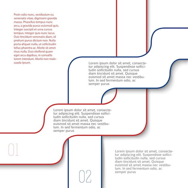 Vector diseño de presentación de negocios de estilo infográfico moderno24