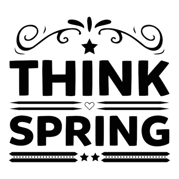 diseño de primavera svg