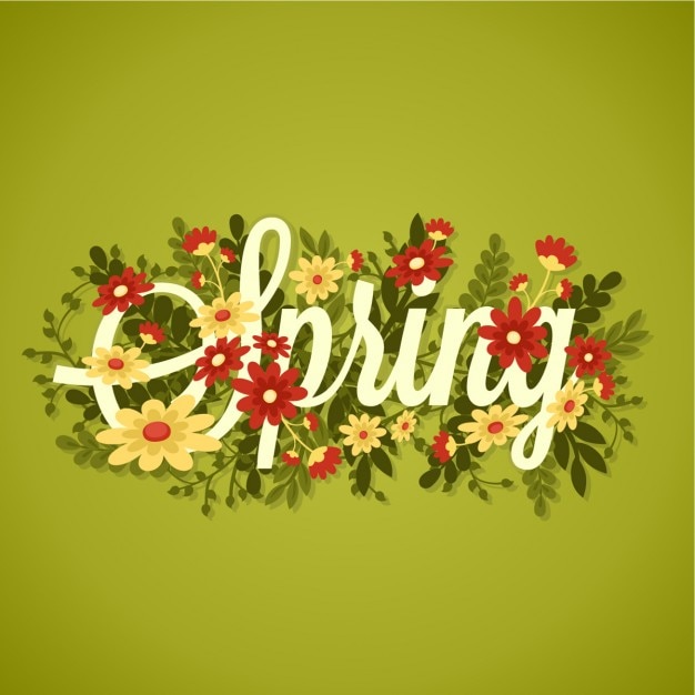 Vector diseño de primavera