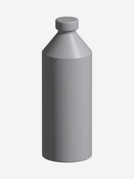 Vector diseño de producto de maqueta de botella de agua