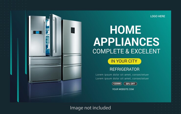 Diseño de productos para electrodomésticos y venta electrónica