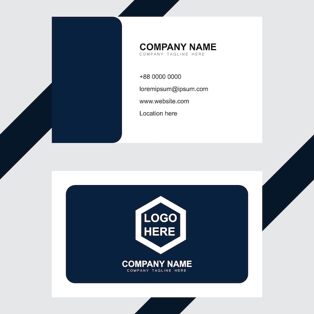 Diseño profesional, creativo y moderno de tarjetas de visita