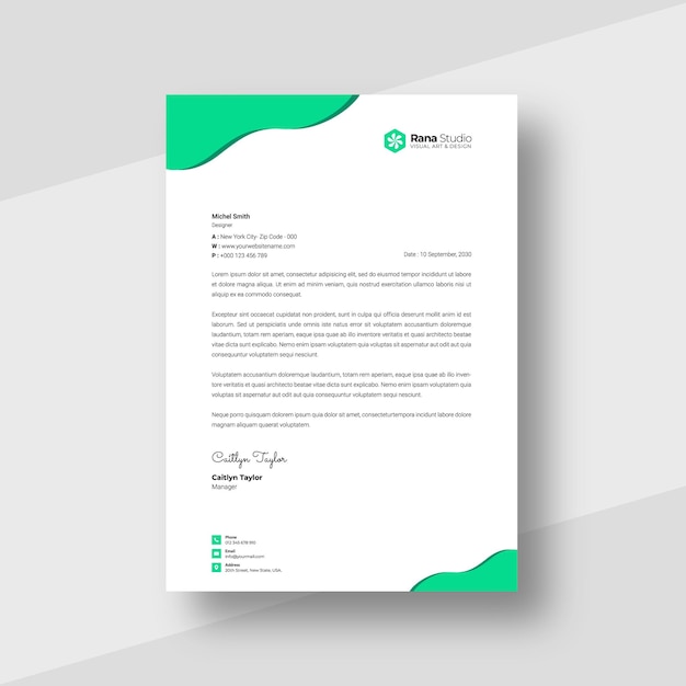 Diseño profesional de encabezados corporativos para su empresa