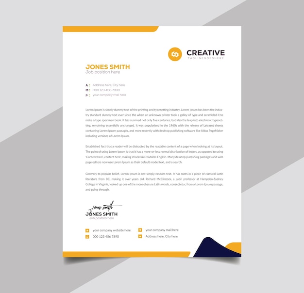 Diseño profesional de plantillas creativas para encabezados
