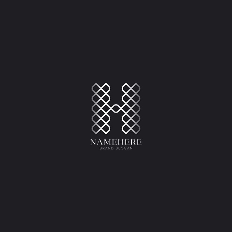 Vector diseño profesional de plantillas de logotipos h para marcas o empresas