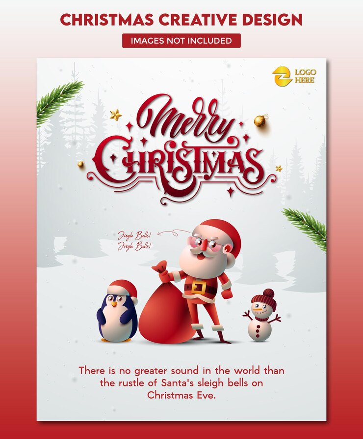 Diseño de publicaciones navideñas en las redes sociales
