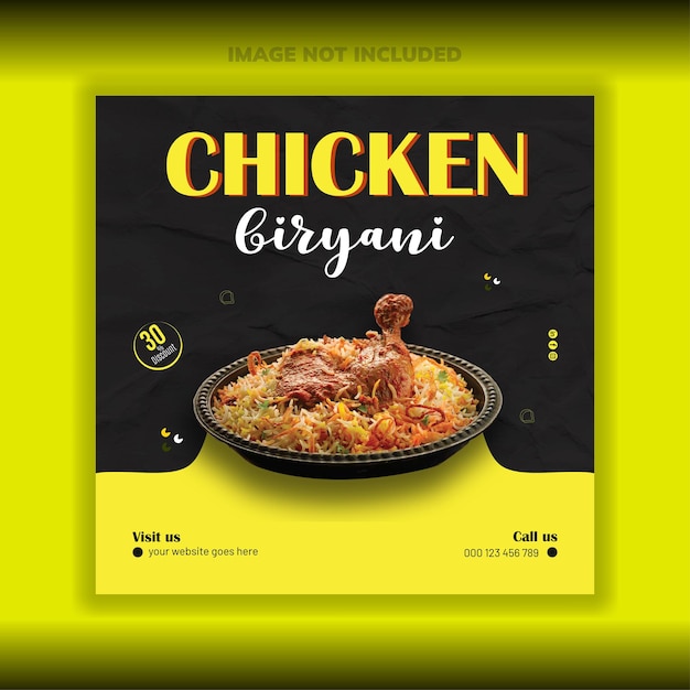 El diseño de publicaciones en redes sociales es una guía visual de alimentos