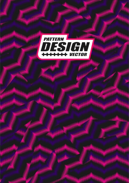 un diseño púrpura y rosa para un diseño de diseño