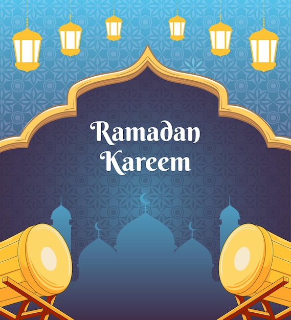 Diseño de ramdan kareem