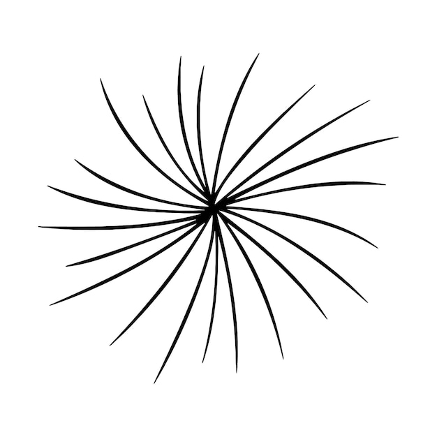 Diseño de Rangoli Mandala Silueta de arte vectorial con fondo blanco 03