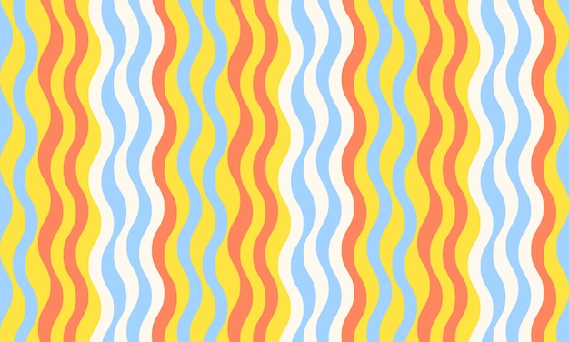 diseño a rayas verticales con curvas fluidas y ondas texturizadas colores artísticos se mezclan con simplicidad y creatividad añadiendo elegancia a carteles textiles o impresiones gráficas con pintura vibrante