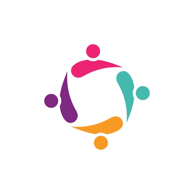 Diseño de redes comunitarias y logotipos sociales.