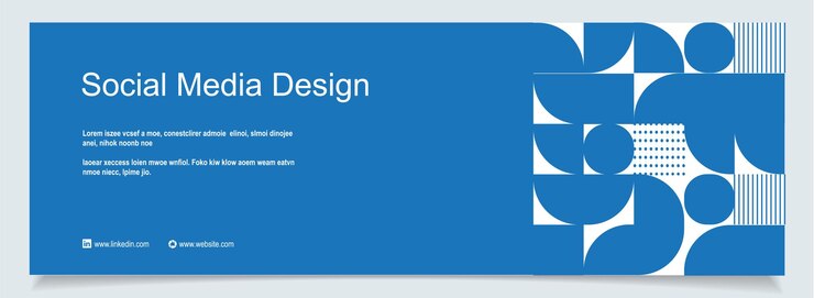 Vector diseño de redes sociales de negocios corporativos plantilla de portada de facebook linkedin plantilla de banner web
