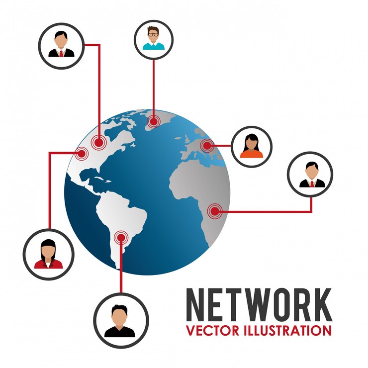 Vector diseño de redes sociales