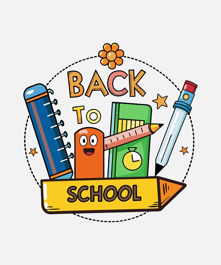 Diseño de regreso a la escuela Concepto de educación