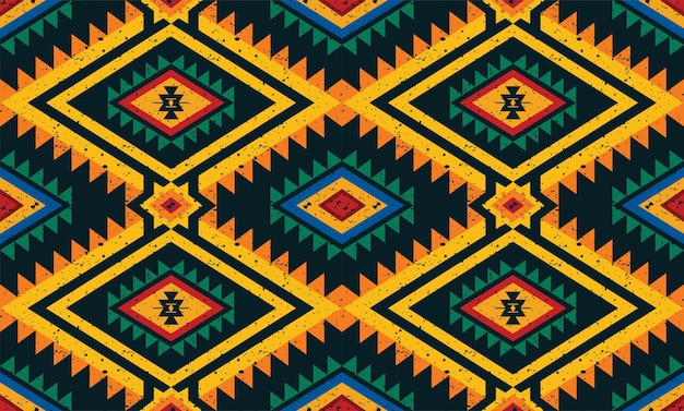 Diseño repetitivo de patrones sin fisuras con formas geométricas