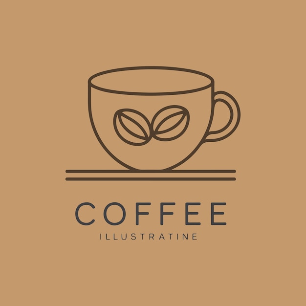 Diseño representado en el logotipo del café