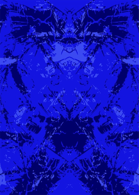 diseño de resumen de la plantilla de la camiseta azul para la sublimación