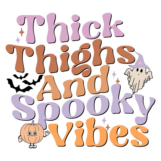 Diseño retro de Halloween