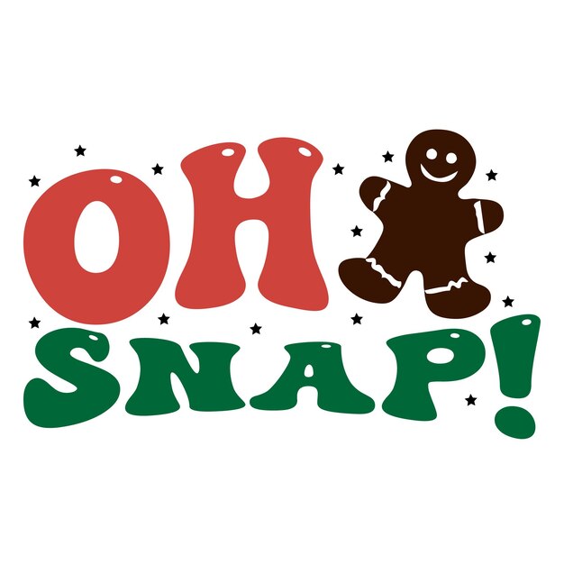 Diseño retro de Navidad SVG