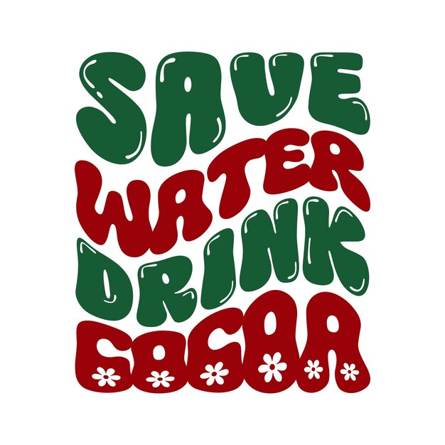Diseño retro de Navidad