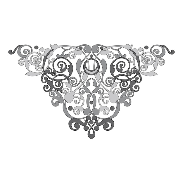 Diseño retro original floral vintage emblemas pizarra conjunto vector aislado