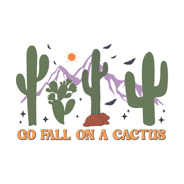 Diseño retro de sublimación de Halloween.