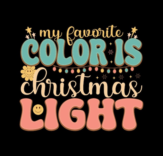 Diseño retro de sublimación de Navidad Diseño de camiseta de Navidad Feliz Navidad