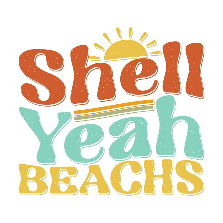 Diseño retro de verano