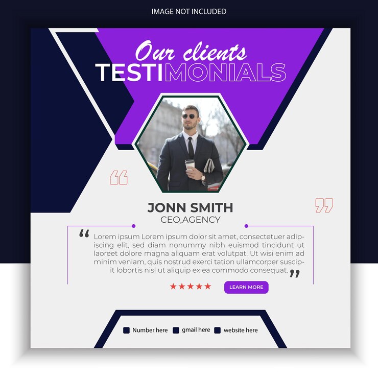 diseño de revisión de testimonios vectoriales o testimonio de comentarios de clientes