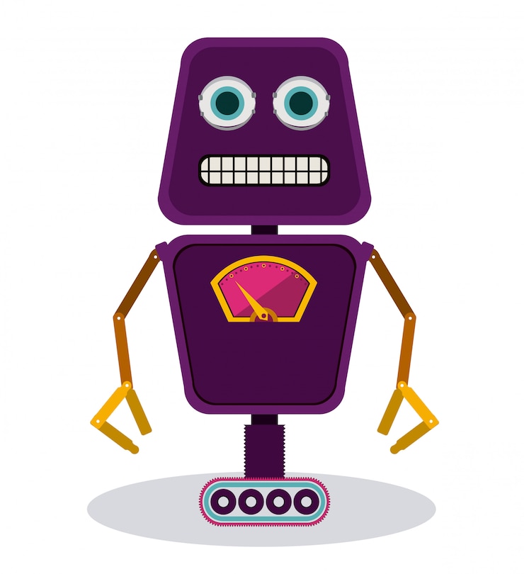Vector diseño de robot