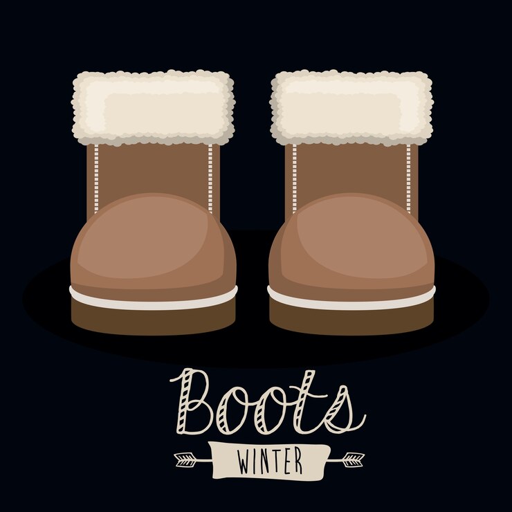 Vector diseño de ropa de invierno