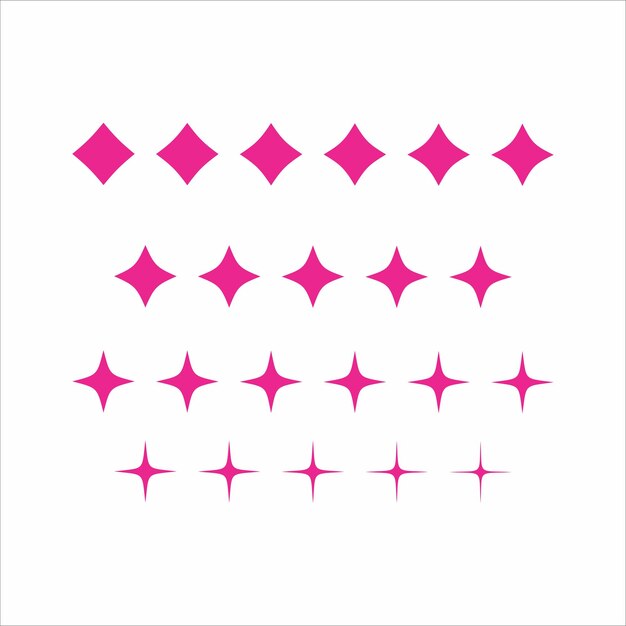 un diseño rosa con el número x en él